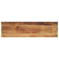 Thumbnail for Tischplatte 100x40x2,5 cm Rechteckig Raues Massivholz Mango