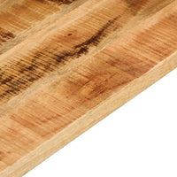 Thumbnail for Tischplatte 140x30x3,8 cm Rechteckig Raues Massivholz Mango