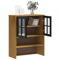 Thumbnail for Aufsatz für Highboard mit Glastüren FLAM Massivholz Kiefer