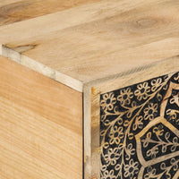 Thumbnail for Couchtisch 80x50x40 cm Massivholz Mango