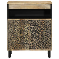 Thumbnail for Beistellschrank 60x33x75 cm Massivholz Mango