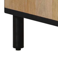 Thumbnail for Beistellschrank 60x33x75 cm Massivholz Mango