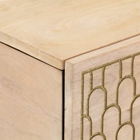 Thumbnail for Couchtisch 80x50x40 cm Massivholz Mango