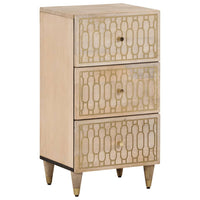 Thumbnail for Beistellschrank 40x33x75 cm Massivholz Mango