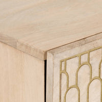 Thumbnail for Beistellschrank 40x33x75 cm Massivholz Mango