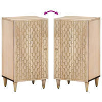 Thumbnail for Beistellschrank 40x33x75 cm Massivholz Mango