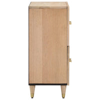 Thumbnail for Beistellschrank 60x33x75 cm Massivholz Mango