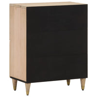 Thumbnail for Beistellschrank 60x33x75 cm Massivholz Mango