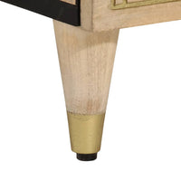 Thumbnail for Beistellschrank 60x33x75 cm Massivholz Mango