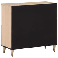 Thumbnail for Beistellschrank 80x33x75 cm Massivholz Mango