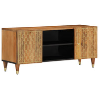 Thumbnail for TV-Schrank 105x33x46 cm Massivholz Mango