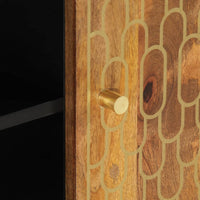 Thumbnail for TV-Schrank 105x33x46 cm Massivholz Mango