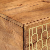 Thumbnail for Couchtisch 80x50x40 cm Massivholz Mango