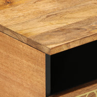 Thumbnail for Couchtisch 80x54x40 cm Massivholz Mango