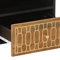 Thumbnail for Couchtisch 80x54x40 cm Massivholz Mango
