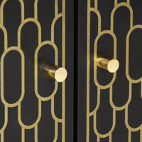 Thumbnail for Beistellschrank 60x33x75 cm Massivholz Mango