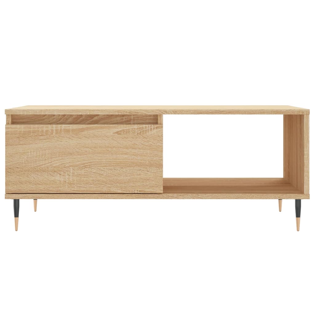 Couchtisch Sonoma-Eiche 90x50x36,5 cm Holzwerkstoff