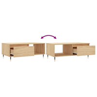 Thumbnail for Couchtisch Sonoma-Eiche 90x50x36,5 cm Holzwerkstoff