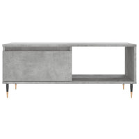 Thumbnail for Couchtisch Betongrau 90x50x36,5 cm Holzwerkstoff