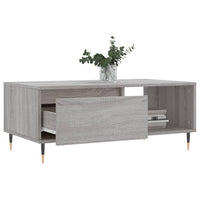 Thumbnail for Couchtisch Grau Sonoma 90x50x36,5 cm Holzwerkstoff