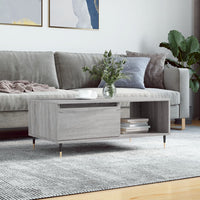 Thumbnail for Couchtisch Grau Sonoma 90x50x36,5 cm Holzwerkstoff
