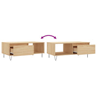 Thumbnail for Couchtisch Sonoma-Eiche 90x50x36,5 cm Holzwerkstoff