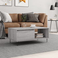 Thumbnail for Couchtisch Grau Sonoma 90x50x36,5 cm Holzwerkstoff