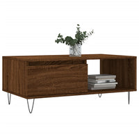 Thumbnail for Couchtisch Braun Eichen-Optik 90x50x36,5 cm Holzwerkstoff