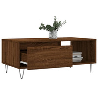 Thumbnail for Couchtisch Braun Eichen-Optik 90x50x36,5 cm Holzwerkstoff