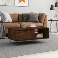 Thumbnail for Couchtisch Braun Eichen-Optik 90x50x36,5 cm Holzwerkstoff