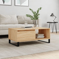 Thumbnail for Couchtisch Sonoma-Eiche 90x50x36,5 cm Holzwerkstoff