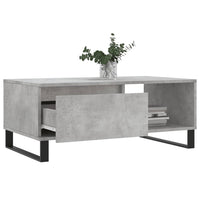 Thumbnail for Couchtisch Betongrau 90x50x36,5 cm Holzwerkstoff