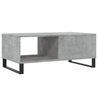 Thumbnail for Couchtisch Betongrau 90x50x36,5 cm Holzwerkstoff