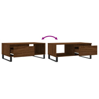 Thumbnail for Couchtisch Braun Eichen-Optik 90x50x36,5 cm Holzwerkstoff