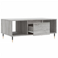 Thumbnail for Couchtisch Grau Sonoma 90x50x36,5 cm Holzwerkstoff