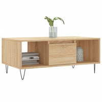 Thumbnail for Couchtisch Sonoma-Eiche 90x50x36,5 cm Holzwerkstoff