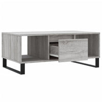 Thumbnail for Couchtisch Grau Sonoma 90x50x36,5 cm Holzwerkstoff