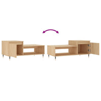 Thumbnail for Couchtisch Sonoma-Eiche 100x50x45 cm Holzwerkstoff