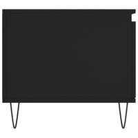Thumbnail for Couchtisch Schwarz 100x50x45 cm Holzwerkstoff