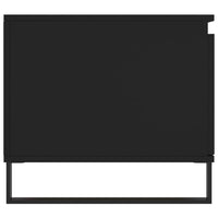 Thumbnail for Couchtisch Schwarz 100x50x45 cm Holzwerkstoff