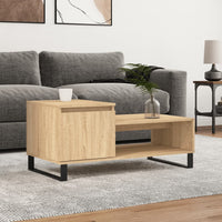 Thumbnail for Couchtisch Sonoma-Eiche 100x50x45 cm Holzwerkstoff