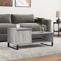 Thumbnail for Couchtisch Grau Sonoma 100x50x45 cm Holzwerkstoff