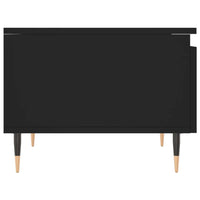 Thumbnail for Couchtisch Schwarz 50x46x35 cm Holzwerkstoff
