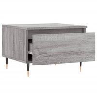 Thumbnail for Couchtisch Grau Sonoma 50x46x35 cm Holzwerkstoff