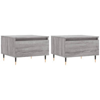 Thumbnail for Couchtische 2 Stk. Grau Sonoma 50x46x35 cm Holzwerkstoff