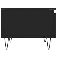 Thumbnail for Couchtisch Schwarz 50x46x35 cm Holzwerkstoff