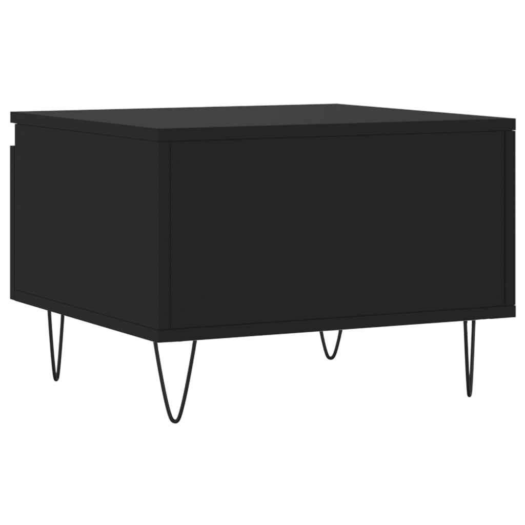 Couchtisch Schwarz 50x46x35 cm Holzwerkstoff