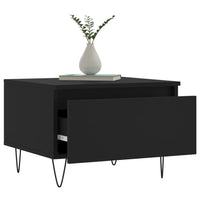 Thumbnail for Couchtische 2 Stk. Schwarz 50x46x35 cm Holzwerkstoff