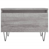 Thumbnail for Couchtische 2 Stk. Grau Sonoma 50x46x35 cm Holzwerkstoff