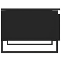 Thumbnail for Couchtisch Schwarz 50x46x35 cm Holzwerkstoff